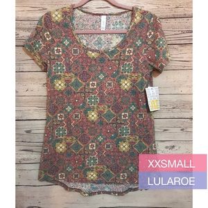 LulaRoe Perfect Tee XXS NWT